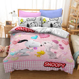 Load image into Gallery viewer, Snoopy Pattern Bedding Set Without Filler