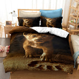 Laden Sie das Bild in den Galerie-Viewer, Cartoon Der König der Löwen Cosplay UK Bettwäsche-Set Quilt Bettbezug Bett-Sets