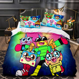 Load image into Gallery viewer, Cartoon Unikitty Bedding Set Quilt Duvet Cover Bedding Sets for Kids