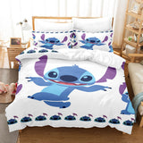 Load image into Gallery viewer, Cartoons Lilo and Stitch Cosplay Kids Bedding Set Duvet Cover Bed Sets