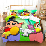 Load image into Gallery viewer, Crayon Shin-chan Kids Bedding Set UK Quilt Duvet Cover