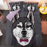 Load image into Gallery viewer, Cute Dog Cartoon Pug Bedding Set Quilt Duvet Covers