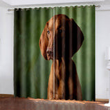 Load image into Gallery viewer, Cute Dogs Curtains Blackout Window Treatments Drapes for Room Decoration