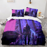Load image into Gallery viewer, Cyberpunk Pattern Bedding Set Quilt Covers