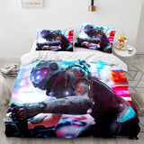 Load image into Gallery viewer, Cyberpunk Pattern Bedding Set Quilt Covers