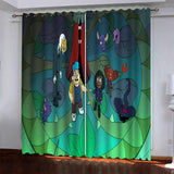 Load image into Gallery viewer, Dead End Paranormal Park Curtains Pattern Blackout Window Drapes