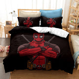 Load image into Gallery viewer, Deadpool 2 Cosplay Bedding Set Quilt Cover