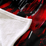 Load image into Gallery viewer, Deadpool Pattern Blanket Flannel Throw Room Decoration