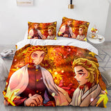 Load image into Gallery viewer, Demon Slayer Bedding Set Quilt Covers Without Filler