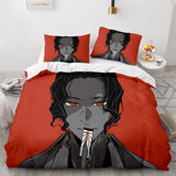 Laden Sie das Bild in den Galerie-Viewer, Demon Slayer Cosplay Bettwäsche-Set UK Quilt Bettbezüge Bettwäsche-Sets