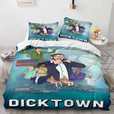 Laden Sie das Bild in den Galerie-Viewer, 2022 Dicktown Staffel 2 Bettwäsche-Set Quilt Bettbezug Bettwäsche-Sets