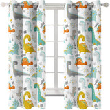 Load image into Gallery viewer, Dinosaur Curtains Blackout Window Treatments Drapes Room Decoration