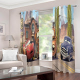 Load image into Gallery viewer, Disney Cars Curtains Cosplay Blackout Window Drapes for Room Decoration