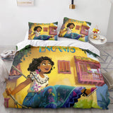 Laden Sie das Bild in den Galerie-Viewer, Disney Encanto Bettwäsche-Set Quilt Bettbezug Kissenbezug Bettwäsche-Sets