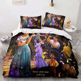 Laden Sie das Bild in den Galerie-Viewer, Disney Encanto Bettwäsche-Set Quilt Bettbezüge Kissenbezüge Bettwäsche-Sets