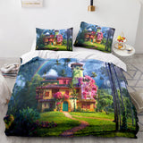 Laden Sie das Bild in den Galerie-Viewer, Disney Encanto The Madrigal Family Bettwäsche-Set Quilt Bettbezug-Sets