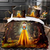 Laden Sie das Bild in den Galerie-Viewer, Disney Prinzessin Schneewittchen Cinderella Belle Bettwäsche-Set Bettbezug
