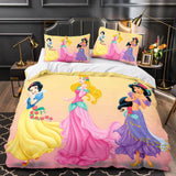 Load image into Gallery viewer, Disney Princess Snow White Cinderella Belle Bedding Set Duvet Cover