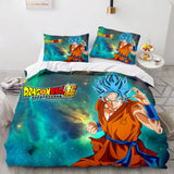 Load image into Gallery viewer, Dragon Ball Cosplay UK Bedding Set Quilt Cover