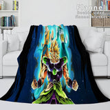 Load image into Gallery viewer, Dragon Ball Cosplay Flannel Fleece Blanket Throw Quilt Wrap Nap Blanket