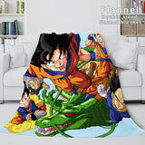 Load image into Gallery viewer, Dragon Ball Cosplay Flannel Fleece Blanket Throw Quilt Wrap Nap Blanket