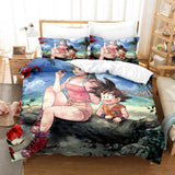 Laden Sie das Bild in den Galerie-Viewer, Dragon Ball Son Goku Bettwäsche-Set, Bettbezug