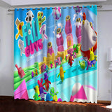 Load image into Gallery viewer, Fall Guys Pattern Curtains Blackout Window Drapes
