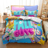Load image into Gallery viewer, Fall Guys Ultimate Knockout Bedding Set Quilt Cover