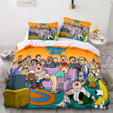 Load image into Gallery viewer, Family Guy Bedding Set Pattern Quilt Cover Without Filler