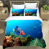 Load image into Gallery viewer, Finding Dory Bedding Set Pattern Quilt Cover Without Filler