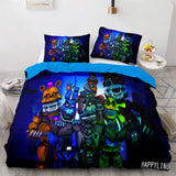 Load image into Gallery viewer, Five Nights at Freddy&#39;s Bedding Set Quilt Covers