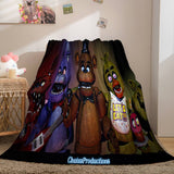 Load image into Gallery viewer, Five Nights at Freddy&#39;s Flannel Fleece Blanket
