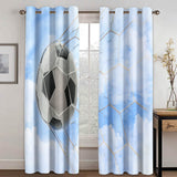 Load image into Gallery viewer, Football Curtains Blackout Window Treatments Drapes for Room Decoration