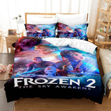 Load image into Gallery viewer, Frozen 2 Elsa Anna Cosplay Kids Bedding Set Quilt Duvet Cover Bed Sets