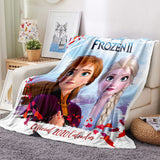 Load image into Gallery viewer, Frozen Blanket Flannel Throw Room Decoration