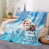 Load image into Gallery viewer, Frozen Blanket Flannel Throw Room Decoration