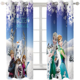 Load image into Gallery viewer, Frozen Curtains Blackout Window Treatments Drapes for Room Decoration
