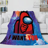 Load image into Gallery viewer, Among Us Blanket Flannel Fleece Blanket