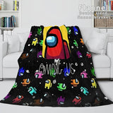 Load image into Gallery viewer, Game Among Us Flannel Fleece Blanket