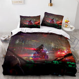 Laden Sie das Bild in den Galerie-Viewer, Spiel Cyberpunk 2077 Bettwäsche-Set Cosplay Bettbezug Bettlaken-Sets