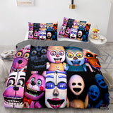 Load image into Gallery viewer, Game Five Nights at Freddy&#39;s Bedding Set Quilt Duvet Cover Bed Sets