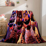 Load image into Gallery viewer, Game Five Nights at Freddy&#39;s Blanket Flannel Fleece Blanket Nap Quilt