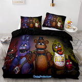 Carica l&#39;immagine nel visualizzatore Galleria, Game Five Nights at Freddy&#39;s Cosplay Bedding Set Duvet Cover Bed Sets