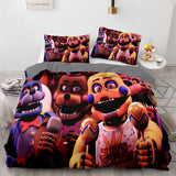 Carica l&#39;immagine nel visualizzatore Galleria, Game Five Nights at Freddy&#39;s Cosplay Bedding Set Duvet Cover Bed Sets