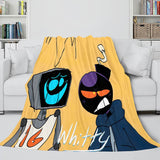 Load image into Gallery viewer, Friday Night Funkin FNF Whitty Flannel Fleece Blanket