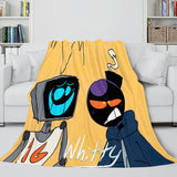 Load image into Gallery viewer, Game Friday Night Funkin FNF Whitty Flannel Fleece Quilt Blanket