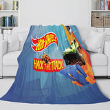 Load image into Gallery viewer, Hot Wheels Flannel Fleece Blanket