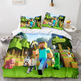 Load image into Gallery viewer, Minecraft Bedding Set UK Duvet Cover Bed Sets