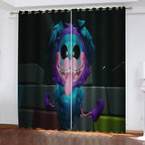 Load image into Gallery viewer, Game Poppy Playtime Curtains Blackout Window Drapes