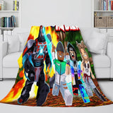 Laden Sie das Bild in den Galerie-Viewer, Roblox Bettwäsche Flanell-Fleecedecke